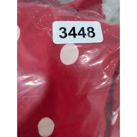 Majorelle Deanna Cherry Red Polka Dot Ruffle Girly Resort Party Gown NWT S - Picture 8 of 8